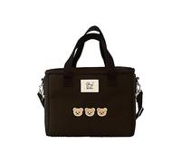 RICHTRUE Kawaii Lunch Bag for Girls Lunch Box Insulated Cute Lunch Bags for Women Insulated Lunch Box for Kids (Black)