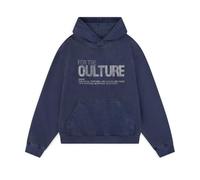 RICHTRUE Oversized Blings Graphic Hoodies Y2k Hoodies Cute Preppy Pullover Unisex Hoodie Sweatshirts Hooded Culture Hoodie, Blue(with Hood), M
