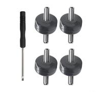 RichVibe 2 Pairs replacement Wheels for Shark for Navigator for Lift-Away Vacuums, Includes Lever Tool, Fits NV22 NV42 NV341 NV350 NV351 NV352 NV355 NV360 NV500 HV300 Series