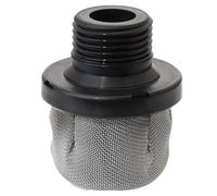 RichVibe 288716 Inlet Filter Strainer Airless Paint Sprayer 3/4 Inch Suction Screen For /LTS15 for X7/LTS17 ProX7/ProX17 ProX9/ProX19 Models, Black + Silver