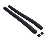 RichVibe 2x Foam Handlebar Sponge Grips For Bicycle And Lawn Mower, Designed For Comfortable And Shock Absorbing Use