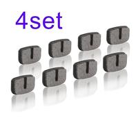 RichVibe 4 Pairs 2-Stroke Motorcycle Disc Brake Pads for 43cc 47cc 49cc Mini Children Bikes, High-Performance Replacement for Enhanced Safety in Off-Road and Private Land Riding