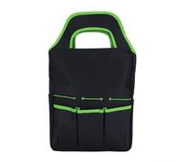 RichVibe 600D Oxford Bag with Multiple Pockets and Comfortable Handle, Garden Storage Organizer Gardening Tools and Outdoor Equipment, 48.5x28x12cm(Green)