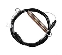 RichVibe 76in Deck Clutch Cable with 58in Conduit for Lawn Tractor Replacement GY21106 Gear Shift Cable for Various Lawn Mower and Sabo Models Black
