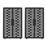 RichVibe 8 Pack Tree Trunk Protector Guards with Simulated Bark Texture, Spliceable Plastic Shield Covers Young Trees Garden Care, Black Green 20x34cm(Black)