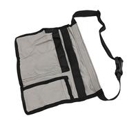 RichVibe Adjustable Tool Belt Pouch, 12 Inch Canvas Waist Bag with 6 Deep Pockets for Men Women, Storage Organizer for Carpenters Electricians Plumbers Holding Screwdrivers Hammers