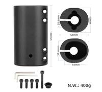 RichVibe Aluminium Alloy Folding Clamp for Ninebot Max G30 Electric Scooter, Enhanced Stability Stem Lock, Reduces Squeak and Wobble, Lightweight 400g, Black or Red, Smooth Ride Upgrade Accessory