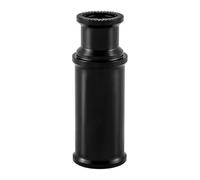 RichVibe Bicycle Rear Derailleur Protector and Quick Release Hub Light Mount, Aluminium Alloy Bracket for M5 Rod, Night Riding Safety Accessory in Black