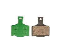 RichVibe Bike Ceramic Disc Brake Pads, for Magura MT2/MT4/MT5/MT6/MT7/MT8 Series, High-Performance Cycling Brakes for Road and Mountain Bikes, Green, 1 Pair