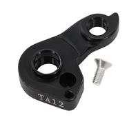 RichVibe Bike Rear Derailleur Hanger Extender CNC Machined Aluminum Alloy for Scott Bicycles, Black Replacement Gear Mount for Road and Mountain Cycling Repair