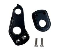 RichVibe Bike Rear Derailleur Hanger for Giant Anthem, Trance, Reign and DH Series, CNC Aluminium Alloy, Thru Axle Fit, Black, Protective Replacement for Mountain Bike Frame Stability