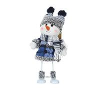 RichVibe Blue & White Christmas snowman Plush Toy - Holiday,For home decoration