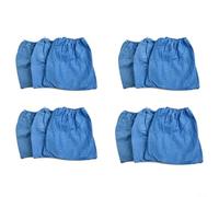 RichVibe Cloth Filters Spare Part for Guild for 16-30L Wet Dry Vacuum Cleaners, Non Woven Fabric Replacement Filter, Compatible for 950135(12pcs)