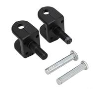 RichVibe Dirt Bike Pedal Bracket Footpeg Connection For Surron For Light Bee SX Electric Bike With 2 Aluminium Alloy Brackets And Bolts For Strong Pedal Fixation