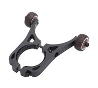 RichVibe Electric Scooter Folding Stand Bracket for Xiaomi M365/Pro and Ninebot F Series, Black Plastic 170x153x49.5mm, Stable Storage for Indoor or Private Land Use