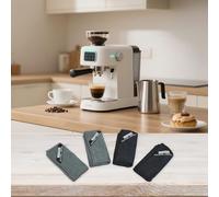 RichVibe Espresso Cleaning Cloth Set Coffee Machines, 4 Pcs Microfiber Towels 30x30cm, Scratch- Kitchen Bar Rag Home or Commercial Use