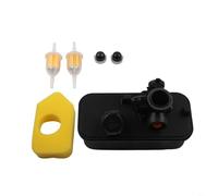 RichVibe for Fuel for Tank Carburetor Air Filter Kit 09B902 09C902 BS 795477 498809A Lawn Mower for Replacement Parts, Aluminum and Plastic Construction