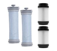 RichVibe For Karcher VC4 VC6 VC7 Compatible Filters, Washable and Reusable Microfleece vacuum Cleaner Accessories, Captures Fine and Coarse for Dirt, 4 Piece Set for Household Use