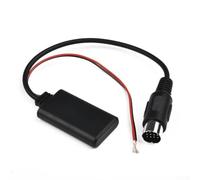 RichVibe for kenwood 13 Pin CD Changer Aux Cable Adapter for Car Audio Input - 20cm Black Wire Harness