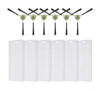 RichVibe For Lefant Vacuum Cleaner Filter Side Brush Replacement Set Compatible with M330 M330 Pro Robot Vacuum Maintenance Kit