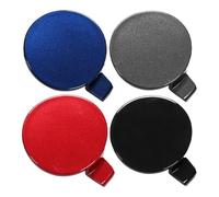 RichVibe Front Bumper Tow Hook Cover Cap for Tesla Model 3, 2017-2023 Compatible, ABS Material, Lightweight 9g Design, Black/Blue/for Red/Gray Color Options