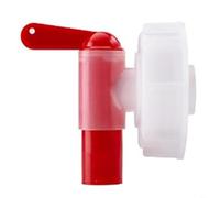 RichVibe Garden Faucet DN61 61Mm Red White Tap for Plant Nutrient Solution 56-60mm Nozzle Diameter(DN61)