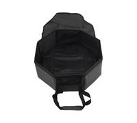 RichVibe Grey Foldable Hat Storage And Travel Case With Convenient Carrying Options, Protective Cardboard Lid For Cowboy And Other Hats, Space-Saving Box For Closet Organisation Or Trips(gray-2)