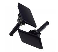 RichVibe Headlight for Washer Nozzle Cap i40 2011-2014, Front Bumper Headlamp Cover, for OEM 98680-3Z000 98690-3Z000, Black Plastic(1 Pair)