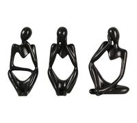 RichVibe Heart Shaped Resin Ornament, Nordic Minimalist Love Gesture Statue Home Decor, Modern Living Room Bedroom Office Tabletop Accent, Gold(S)