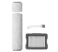 RichVibe High-Density Microfiber for Brush Roll And Filter Kit Compatible With For Eureka For Rapidwash 630/New630/New630Pl Cordless Wet Dry Cleaner Protecting Hardwood And Marble Floors