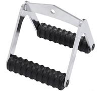 RichVibe Lat Pulldown Handle Cable Machine, for 360 Swivel High Pull Down Bar with Thickened Grip, Steel TPE Back Training Attachment Seated Row Home Gym Fitness Equipment, Black(102)