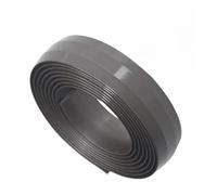 RichVibe Magnetic Boundary Strips Robot Vacuums: Cuttable Tape with Trapezoidal Design, For & Models, Black
