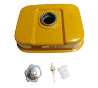 RichVibe Metal Fuel Tank with Cap for Lawn Mowers, Direct Replacement Design, for EX17 and EX21 Engines, Simple Installation for Long-Lasting Outdoor Garden Equipment Use