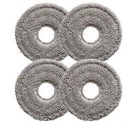 RichVibe Microfiber Mop Cloth Kit for Cecotec for Conga 15090, 16090 AI SpinArm Home & Wash Vacuum Cleaner(4 Pack)