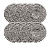 RichVibe Microfiber Mop Cloth Kit for Cecotec for Conga 15090, 16090 AI SpinArm Home & Wash Vacuum Cleaner(10 Pack)