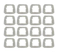 RichVibe Microfiber Pads For ECOVACS For Winbot For MINI Window Cleaning Robots, Washable And Reusable Cloths For Wet Or Dry Glass Cleaning(16pcs)