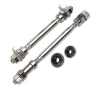 RichVibe Mountain Bike Front And Rear Quick Release Axle Set With 6000 Series Sealed Bearings, Steel, Fits 6-8 Speed Bikes For Road And Off-Road Cycling