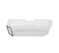 RichVibe Plastic Dust Bin Replacement For Roborock For Qrevo Edge, Edgec, Edge S5A, Edge 5V1, For Qrevo S5V, For Qrevo Curv S5X, Curv 5A1, Curv 5Xc, 5Ae, For Qrevo C, Curvc