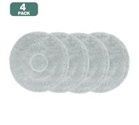 RichVibe Replacement Microfiber Mop Cloth Pads designed for JONR T5 Pro Robot Vacuum Cleaner, Washable with long-lasting performance Floor Cleaning Accessories, Pack of 4