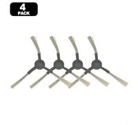 RichVibe Replacement Side Brush Set For Karcher RCV3/RCV5/RCV5 Plus Robot Vacuum Cleaner,Plastic and Nylon Corner Cleaning Accessories,Long-Lasting Design, Pack of 4 or 10(4 PACK)
