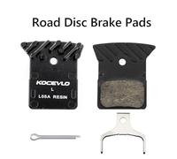 RichVibe Resin Disc Brake Pads with Cooling Fins for Shimano Ultegra 105 GRX 2-Piston Road Bike BR-R9170 BR-R8070 BR-RS805