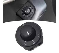 RichVibe Reverse Mirror Switch 2013-2021, for Replacement Part 5E0959565B, Black Plastic Car Mirror Control Knob for Seat Models