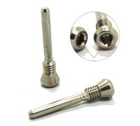 RichVibe Road Bicycle Disc Brake Bolts Threaded Pin Inserts Screw Alloy 2g Torque 2-4N.m Resistant Rust for SRAM Force Road Bike Maintenance and Replacement, 2pcs Set