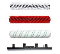 RichVibe Roller Brush Replacement for Karcher BR30/4C Floor Cleaner Roller Brush Main Brush Scraper Strip Set for Tile Stone Cement Terrazzo Surfaces(D)