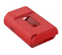 RichVibe Shockproof Silicone Protective Case for Garmin Varia Vue Bike Radar Camera, Non-Slip Grip, Precise Fit Access, Lightweight 94.4x63x35.6mm Design for Cycling Safety in Black, White, or Red