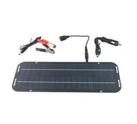 RichVibe Solar Panel Kit 60W 12V Battery Trickle Charger Monocrystalline Cells with Mounting Accessories for Caravan Car Van Boat Outdoor Portable Power Charging System IP65 Waterproof