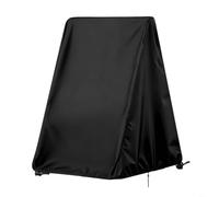 RichVibe Sturdy Waterproof Baby Swing Cover Made From 210D Oxford Fabric Featuring Front Zipper Easy Fit Design Dust Shield And Pet Protection For Simple Sway Swing(102L*140W*182H CM)