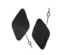 RichVibe Tow Hook Cover, Front Rear Bumper Trailer Cap, Black Plastic Towing Hole, for OEM 95261118 for Replacement Accessory(Front+After)