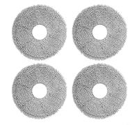 RichVibe Vacuum Cleaner Mop Cloth Set For Roomba Plus 405, For Combo Robot Replacement Cleaning Pad Accessories(4pcs)