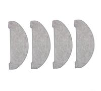 RichVibe Vacuum Mop Pads Replacement for Vexilar W9 Robot Vacuum Cleaner Washable Reusable Vacuum Mop Cloths Household Cleaning Cloth Vacuum Pads(4 pack)